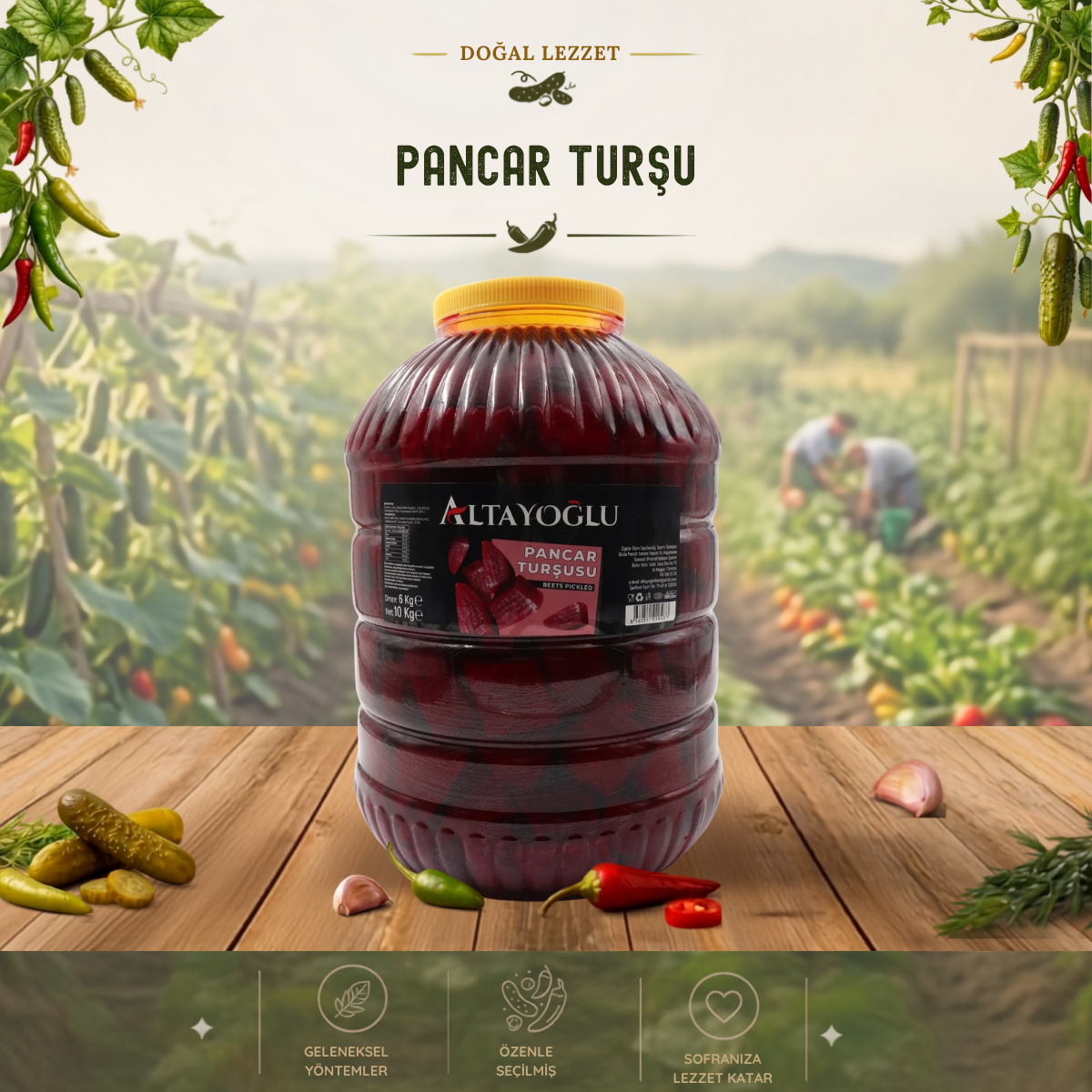 10 Kg Pancar Turşusu