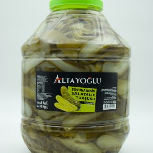 10/1 kg pet slayt kesİm salatalik turŞu (6 kg)*2